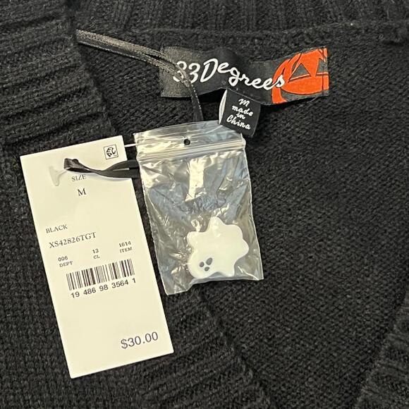 Women's Ghost Graphic Cardigan - Black - Picture 2 of 7